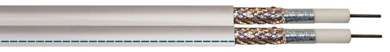 Transmedia KH8-100RL 100m White coaxial cable