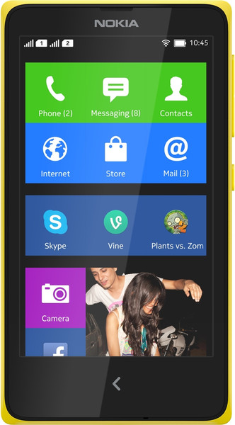 Nokia X 4ГБ Желтый