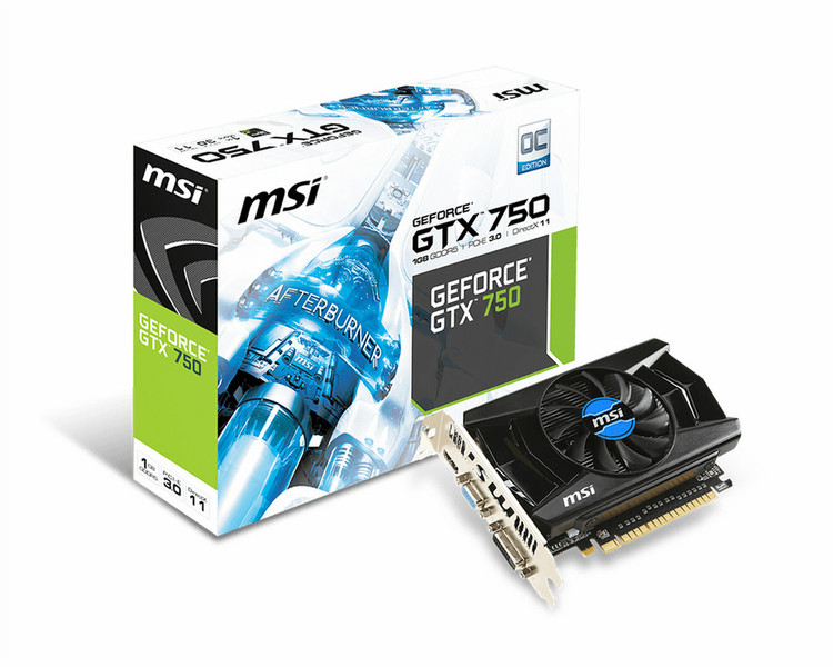 MSI N750 1GD5/OCV1 GeForce GTX 750 1GB GDDR5