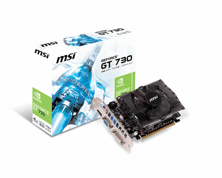 MSI N730-4GD3 GeForce GT 730 4ГБ GDDR3
