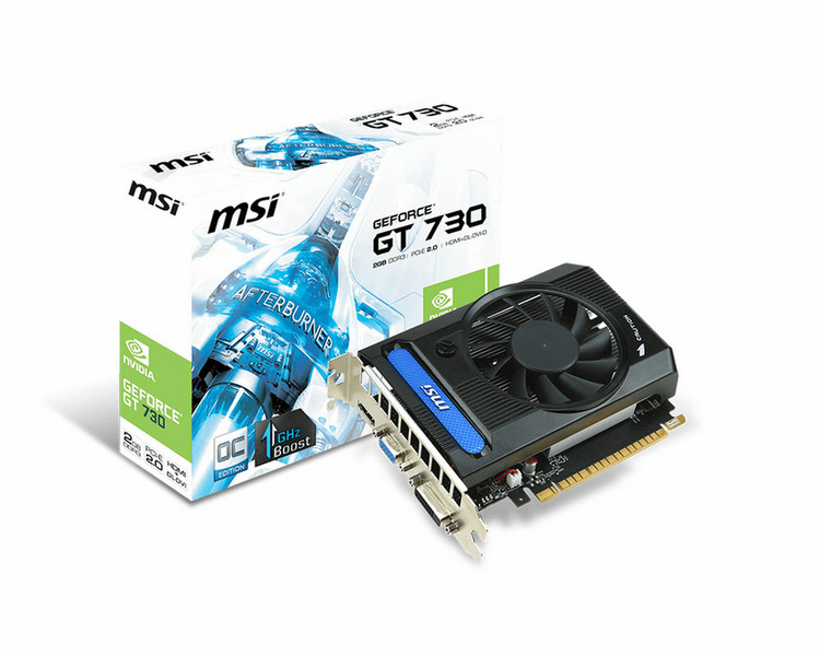 MSI N730K-2GD3/OC GeForce GT 730 2ГБ GDDR3