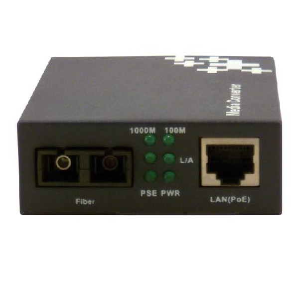 MCL ETS-GTF/SC-POE 1000Мбит/с Multi-mode network transceiver module