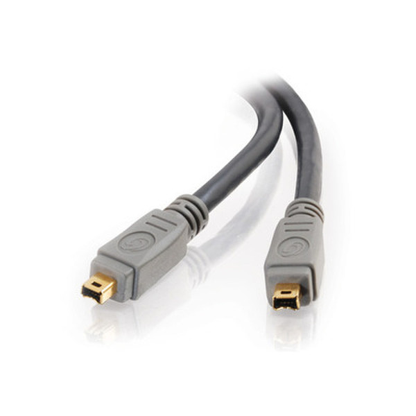 C2G 1m Ultima IEEE-1394 Firewire® Cable 4-pin/4-pin 1м Серый FireWire кабель