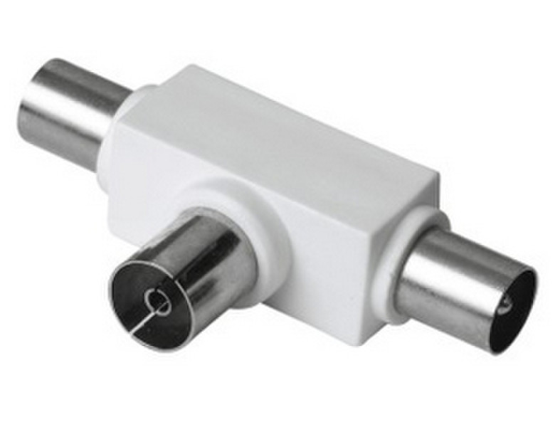Hama 122471 Cable splitter Белый кабельный разветвитель и сумматор