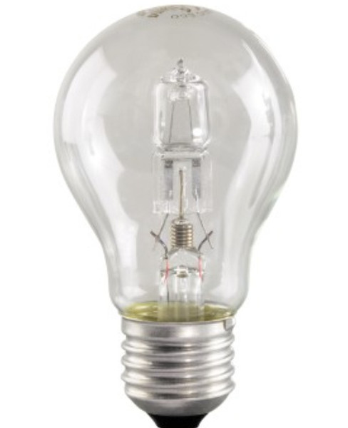 Hama Energy Saver 53W E27 A++ Weiß Halogenlampe