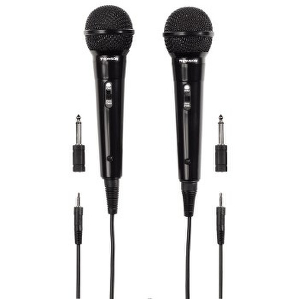 Hama 00131772 Karaoke microphone Проводная Черный микрофон