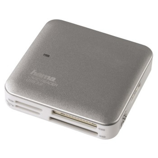 Hama 53242 USB 3.0 Silver card reader