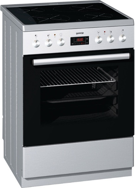 Gorenje EC6306ZX Freistehend Induktionskochfeld A-20% Grau, Metallisch, Edelstahl