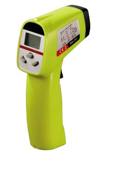 Hama IR-102 Для помещений Infrared environment thermometer Черный, Желтый