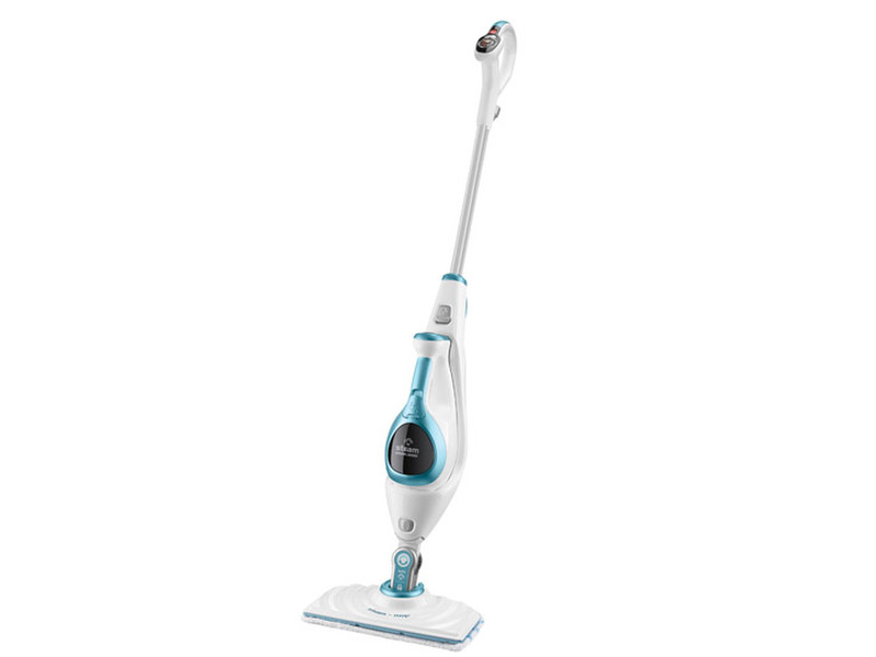 Black & Decker FSM1621 Upright steam cleaner 0.5l 1600W Blau, Weiß Dampfreiniger