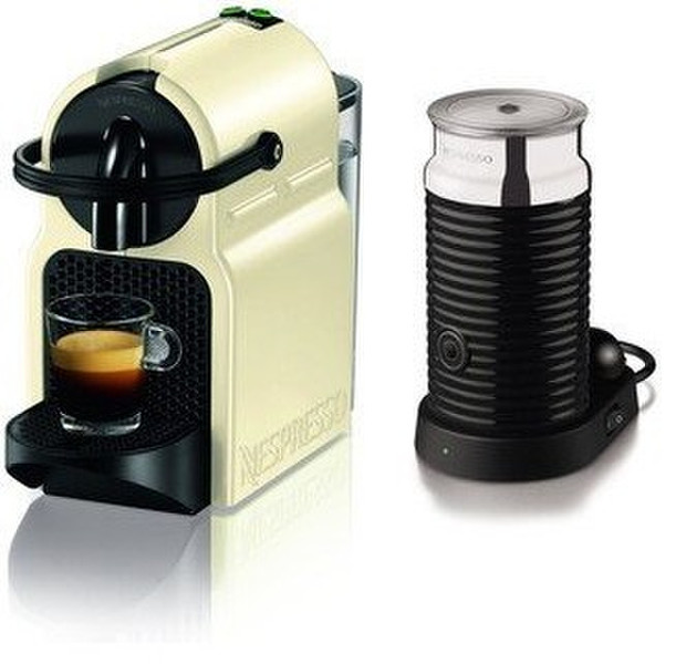 DeLonghi Inissia Pod coffee machine 0.7L Cream