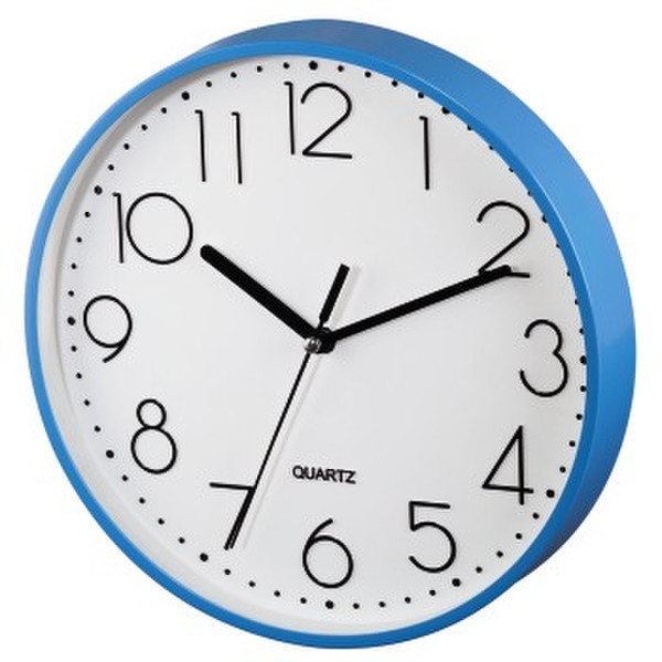 Hama PG-220 Quartz wall clock Kreis Blau, Weiß