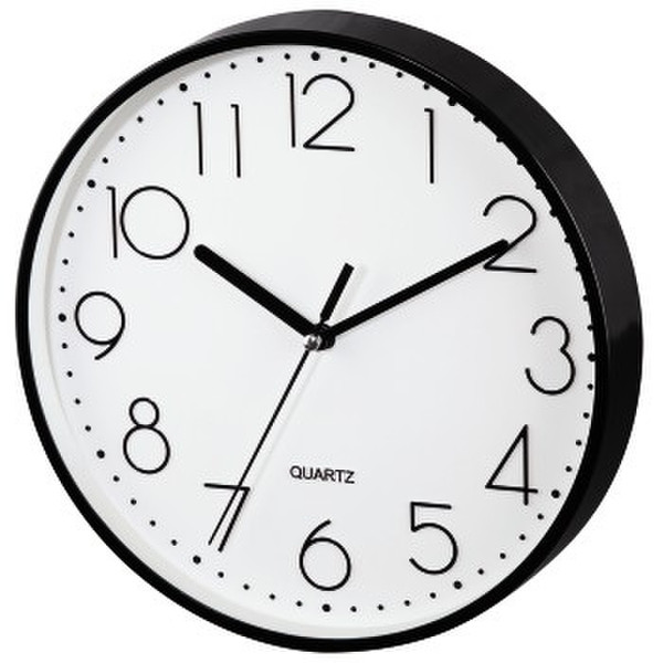 Hama PG-220 Quartz wall clock Circle Black,White