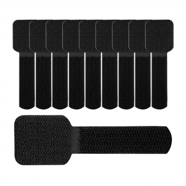 M-Cab Wall Black 10pc(s) cable tie