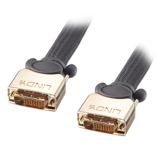 Lindy 15m, DVI-D 15m DVI-D DVI-D Black DVI cable