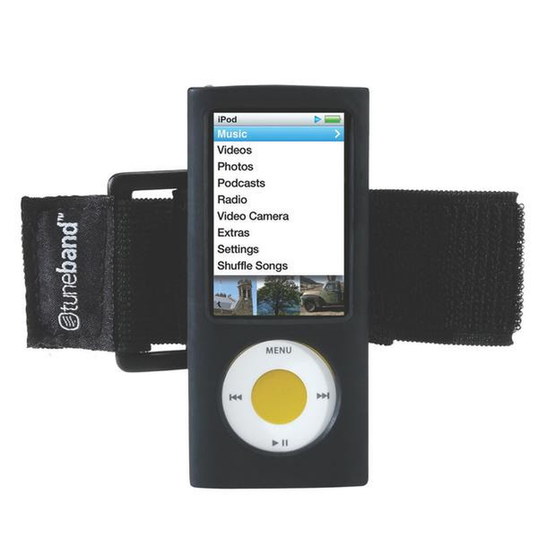 Grantwood Technology TUNEBAND-IPOD-NANO-5 Cover case Schwarz MP3/MP4-Schutzhülle