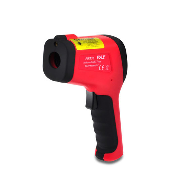 Pyle PIRT30 Indoor/outdoor Infrared environment thermometer Black,Red
