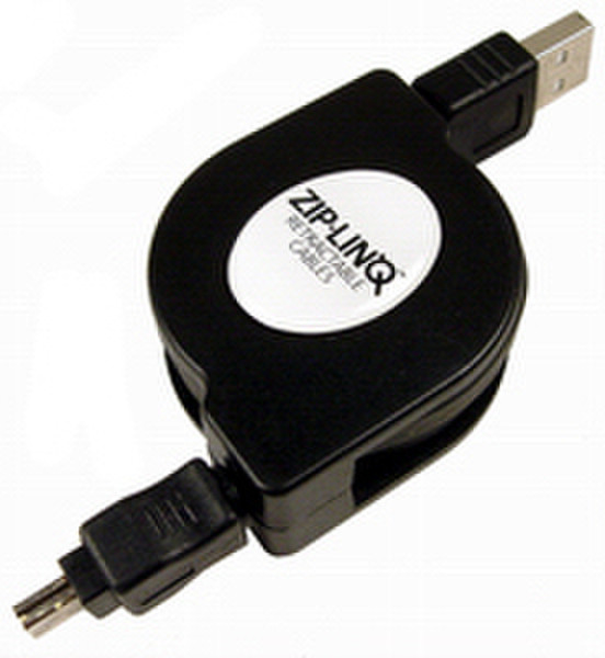 Cables Unlimited ZIPUSB2C03 Черный кабель USB