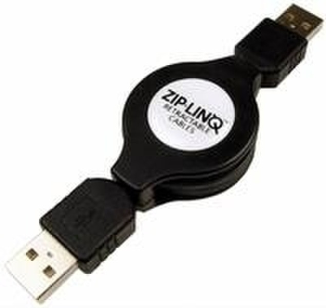Cables Unlimited USB 2.0 A/A 1.2м USB A USB A Черный кабель USB