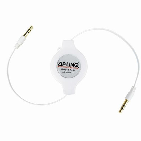 Cables Unlimited 3.5mm - 3.5mm 1.2m 3.5mm 3.5mm White audio cable