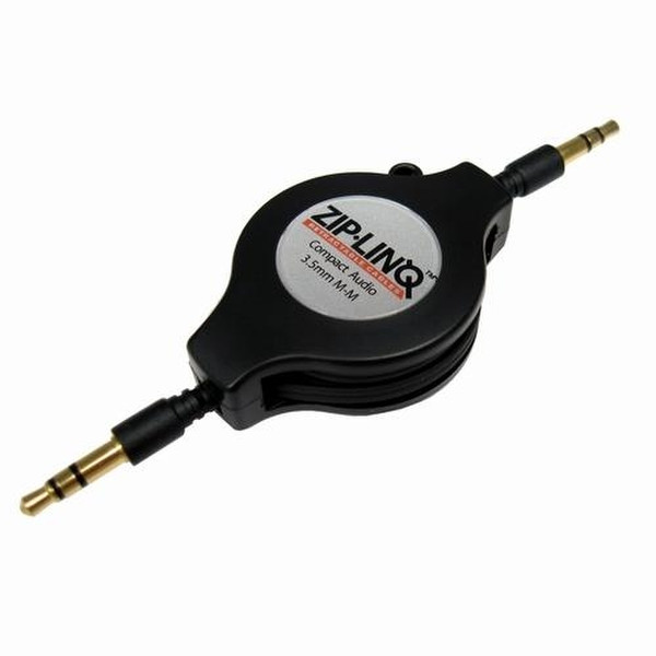 Cables Unlimited 3.5mm - 3.5mm 1.2m 3.5mm 3.5mm Schwarz Audio-Kabel