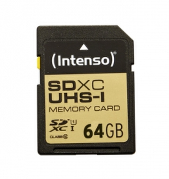 Intenso 64GB SDXC 64ГБ SDXC UHS Class 10 карта памяти