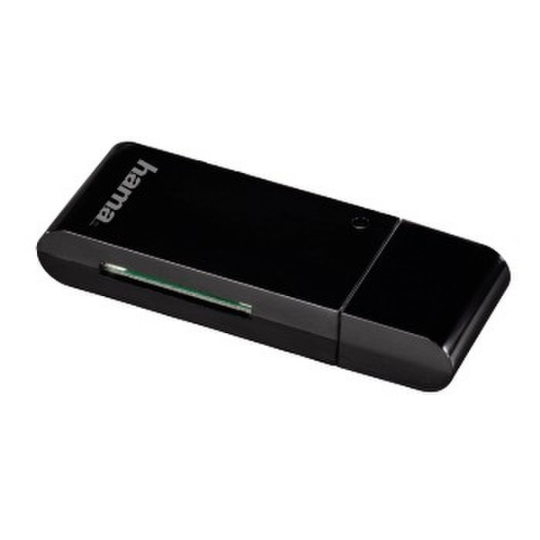 Hama 123948 USB 3.0 Black card reader