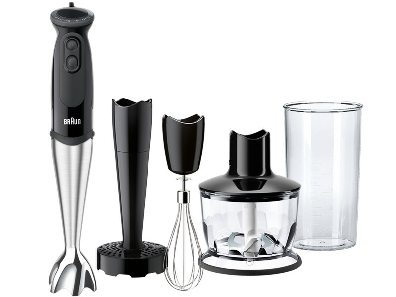 Braun MQ 5137 BK Sauce + Pürierstab 0.5l 750W Schwarz Mixer