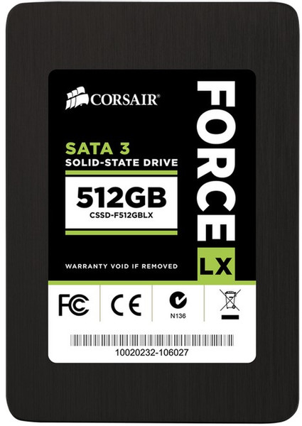 Corsair Force LX 512GB Serial ATA III