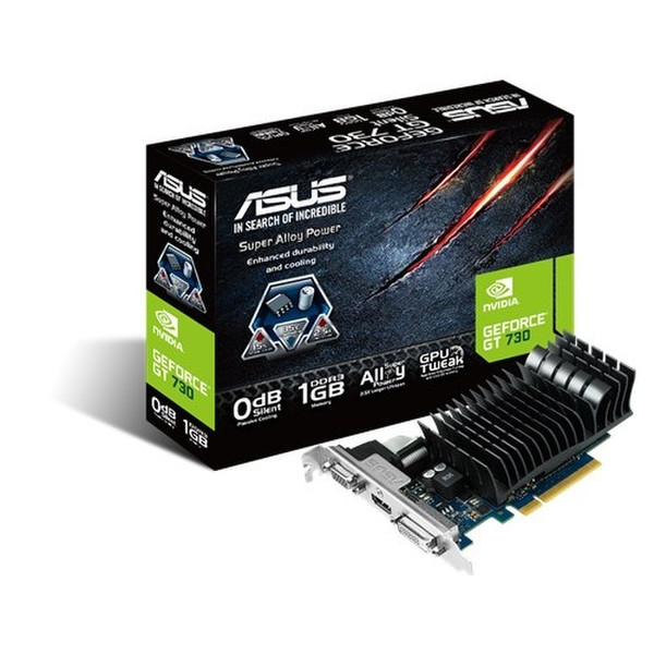 ASUS GT730-SL-1GD3-BRK GeForce GT 730 1GB GDDR3 Grafikkarte