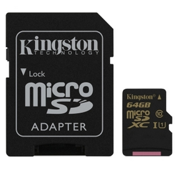 Kensington SDCA10/64GB 64ГБ MicroSDXC UHS Class 10 карта памяти