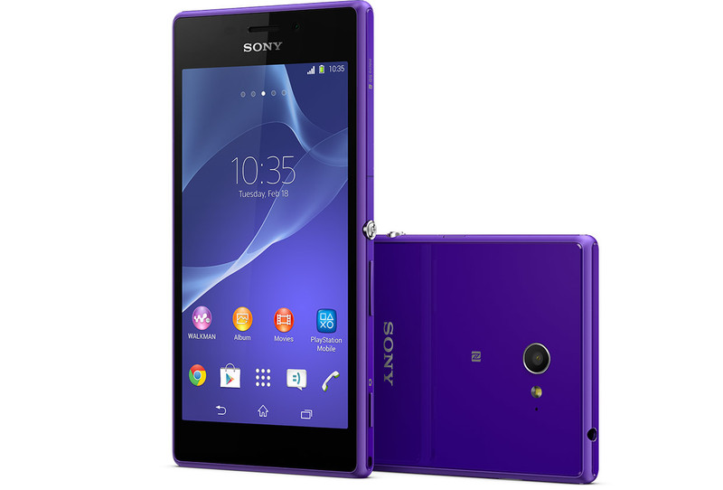 Sony Xperia M2 8ГБ Пурпурный