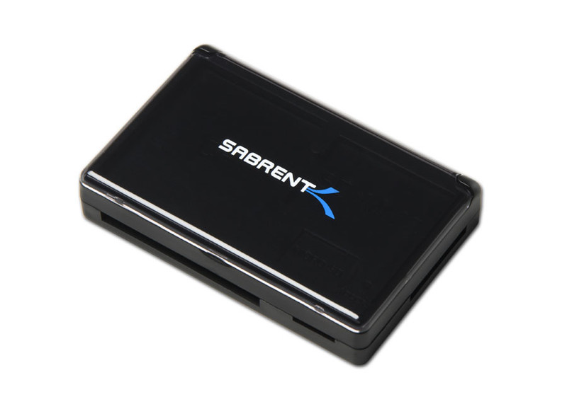 Sabrent CR-CCU3 USB 3.0 Черный устройство для чтения карт флэш-памяти