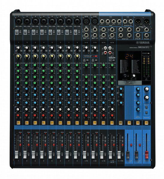 Yamaha MG16XU DJ mixer