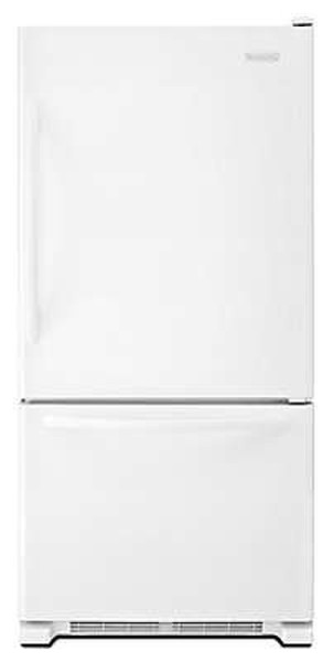 KitchenAid KBRS22KWWH Freestanding 440.61L 178.3L White fridge-freezer