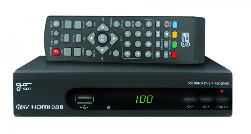 GoSat GS100HD TV set-top box