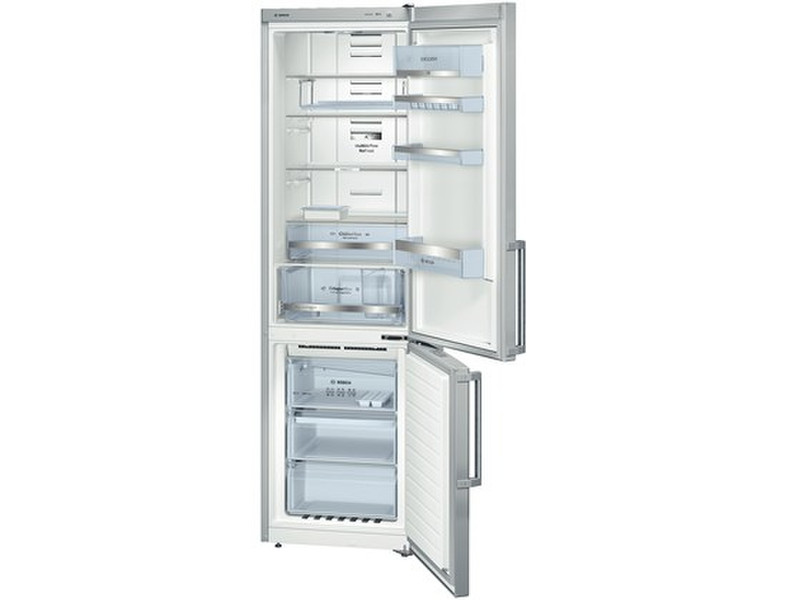 Bosch KGN39EI40 freestanding 269L 86L A+++ Chrome,Metallic,Stainless steel fridge-freezer