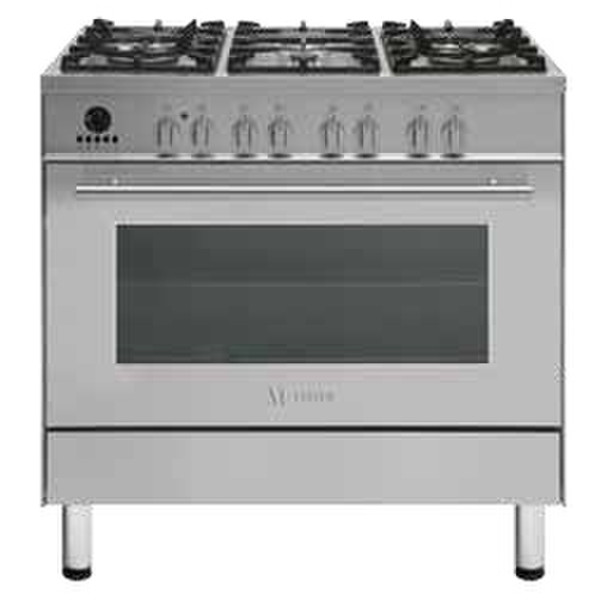 M-System MFW-96 IX B Freestanding Gas hob A Stainless steel
