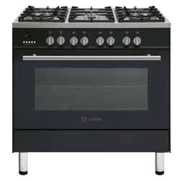 M-System MFW-96 AN B Freestanding Gas hob A Anthracite