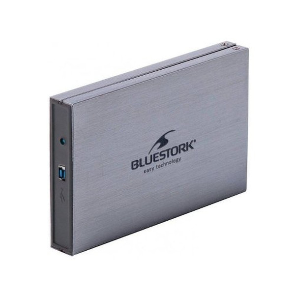 Bluestork BS-EHD-25/SU32 Алюминиевый, Cеребряный кейс для жестких дисков