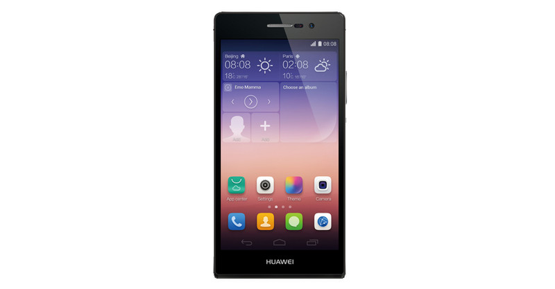Huawei Ascend P7 Одна SIM-карта 4G 16ГБ Черный смартфон