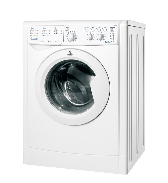 Indesit IWC 6105 Freistehend Frontlader 6kg 1000RPM A+ Weiß Waschmaschine