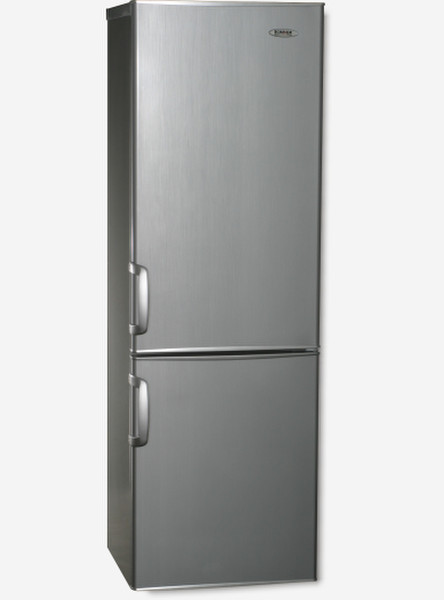 ROMMER C-316 A+ INOX freestanding 166L 64L A+ Stainless steel fridge-freezer