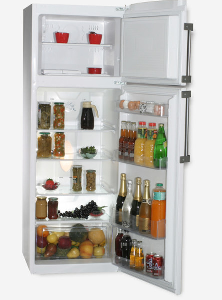 ROMMER NF-376 Отдельностоящий 275л 57л A+ Белый холодильник с морозильной камерой