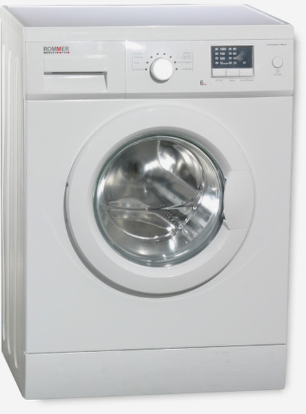 ROMMER Excelent 1106 freestanding Front-load 6kg 1000RPM A+ White