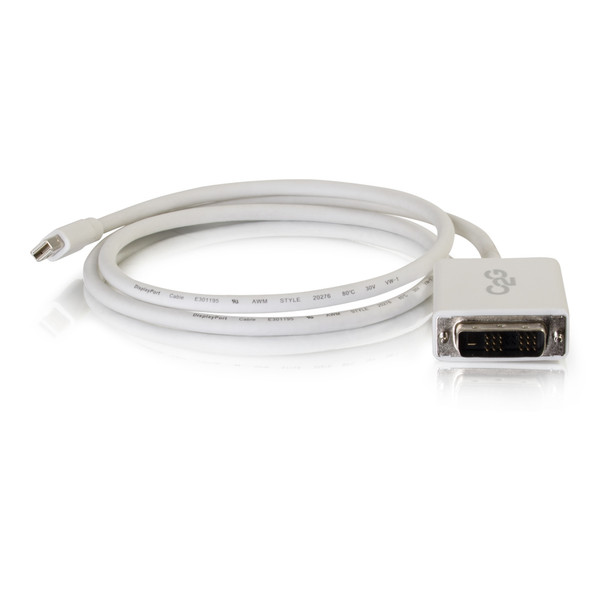 C2G 2.0m Mini DisplayPort M / Single Link DVI-D M