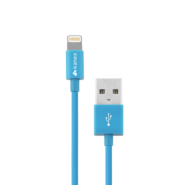 Kanex K8PIN4FBL 1.2м USB A Lightning Синий кабель USB