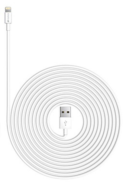 Kanex 3m Lightning-USB 3м USB A Lightning Белый