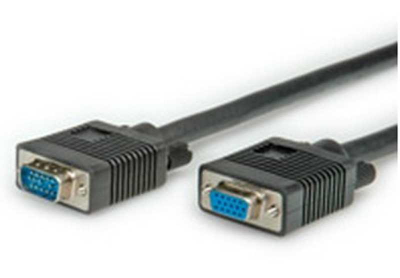 ROLINE HQ VGA Cable, HD15 M - HD15 F 2 m