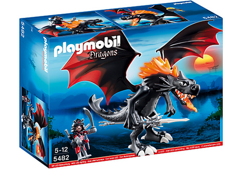 Playmobil Dragons Giant Battle Dragon with LED Fire фигурка для конструкторов